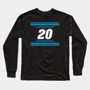 John Hunter Nemechek #20 2024 NASCAR Design Long Sleeve T-Shirt